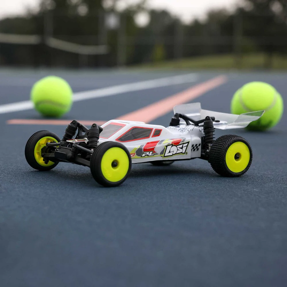 Losi 1/24 Micro-B 2wd RC Buggy (White) LOS00007T1 - Image 21