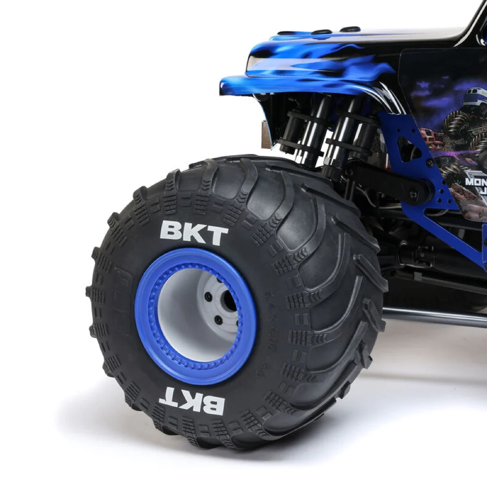 Losi 1/8 LMT 2.0 Son-Uva Digger 4X4 Solid Axle Brushless Monster Truck RTR Blue LOS04028T2 - Image 12