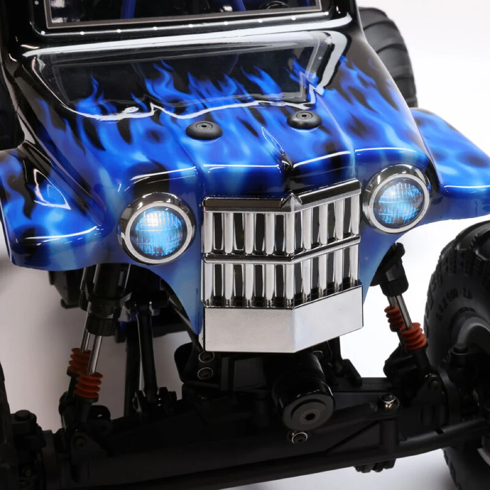 Losi 1/8 LMT 2.0 Son-Uva Digger 4X4 Solid Axle Brushless Monster Truck RTR Blue LOS04028T2 - Image 16