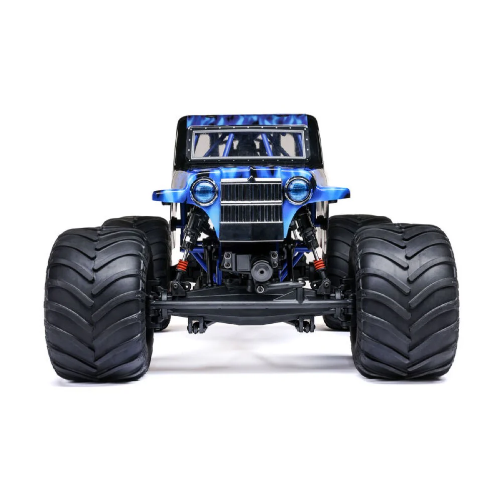 Losi 1/8 LMT 2.0 Son-Uva Digger 4X4 Solid Axle Brushless Monster Truck RTR Blue LOS04028T2 - Image 4