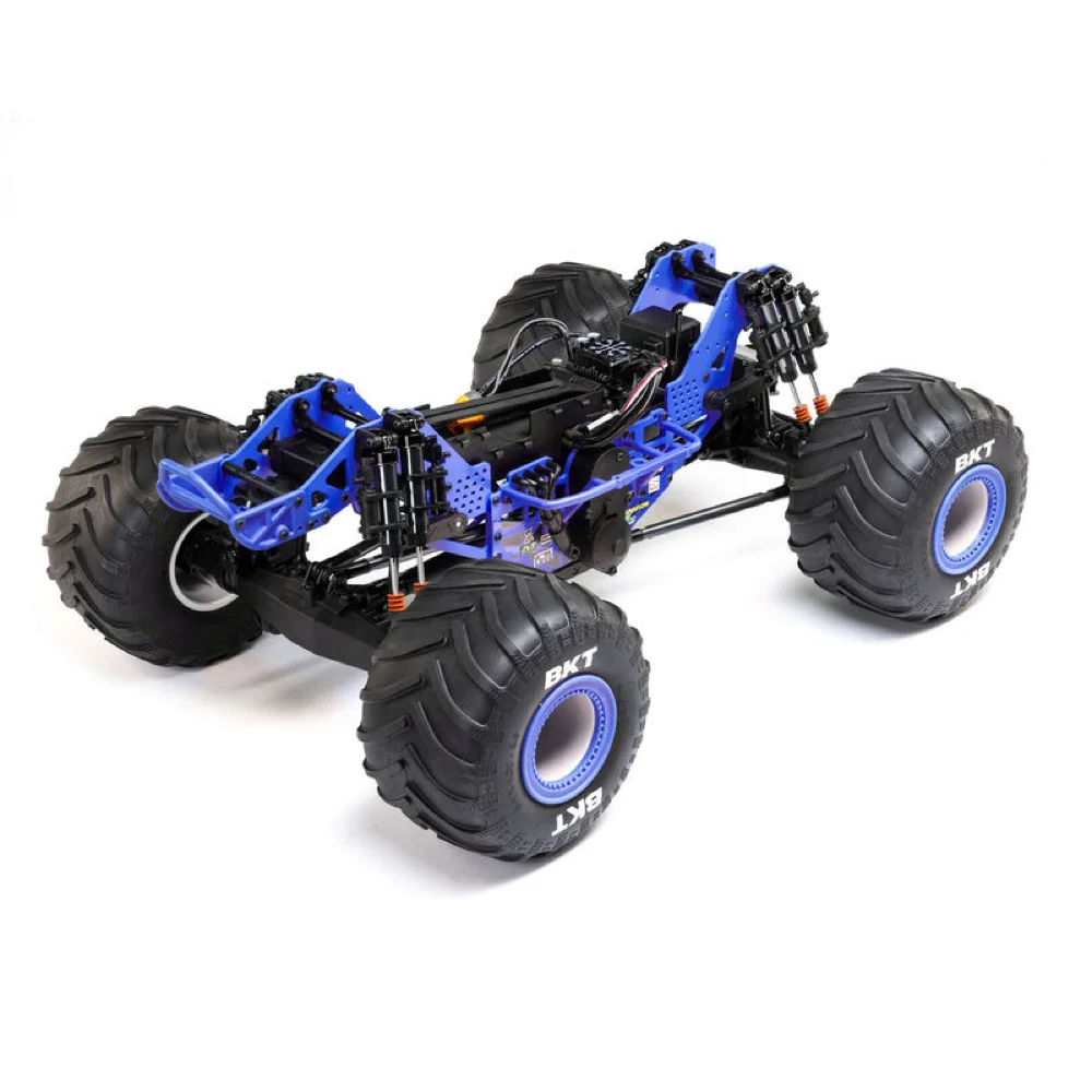 Losi 1/8 LMT 2.0 Son-Uva Digger 4X4 Solid Axle Brushless Monster Truck RTR Blue LOS04028T2 - Image 9