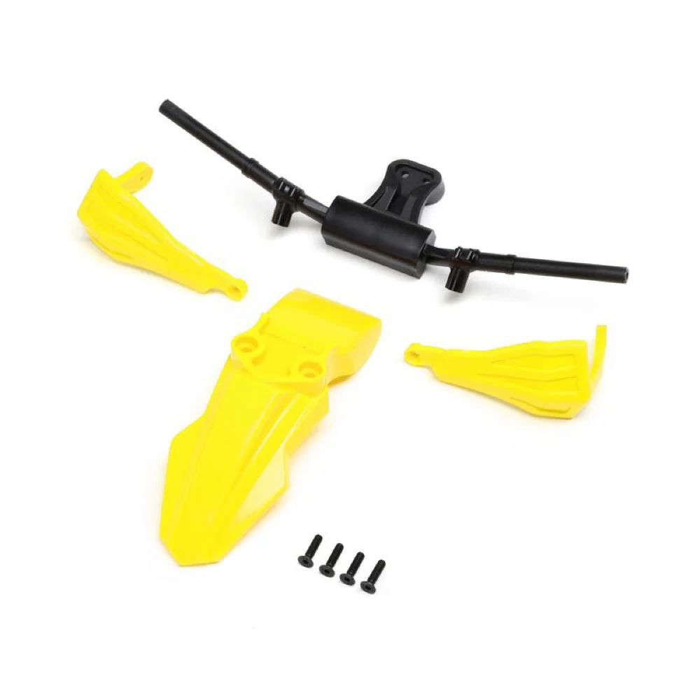 Losi 2292 Fender Handguards and Handle Bars Yellow ProMoto SM