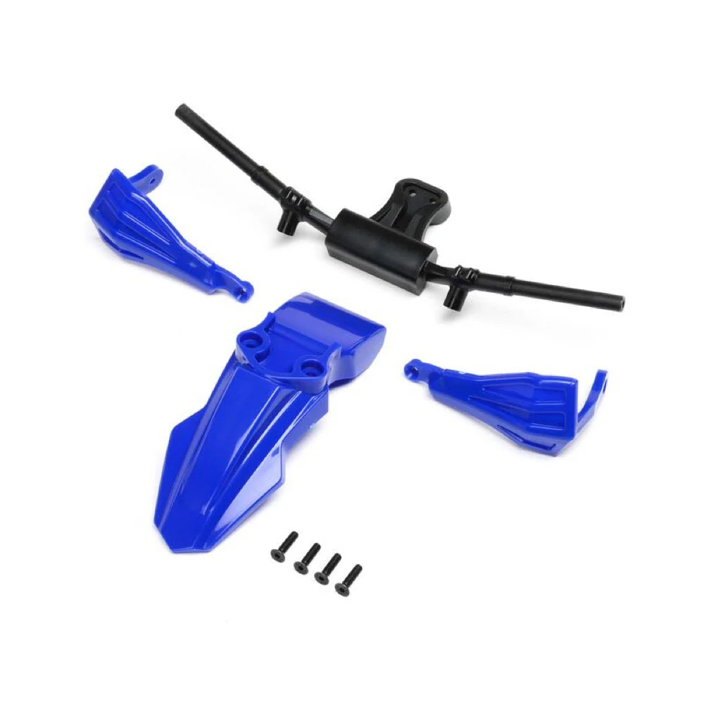 Losi 2306 Fender Handguards and Handle Bars Blue ProMoto SM