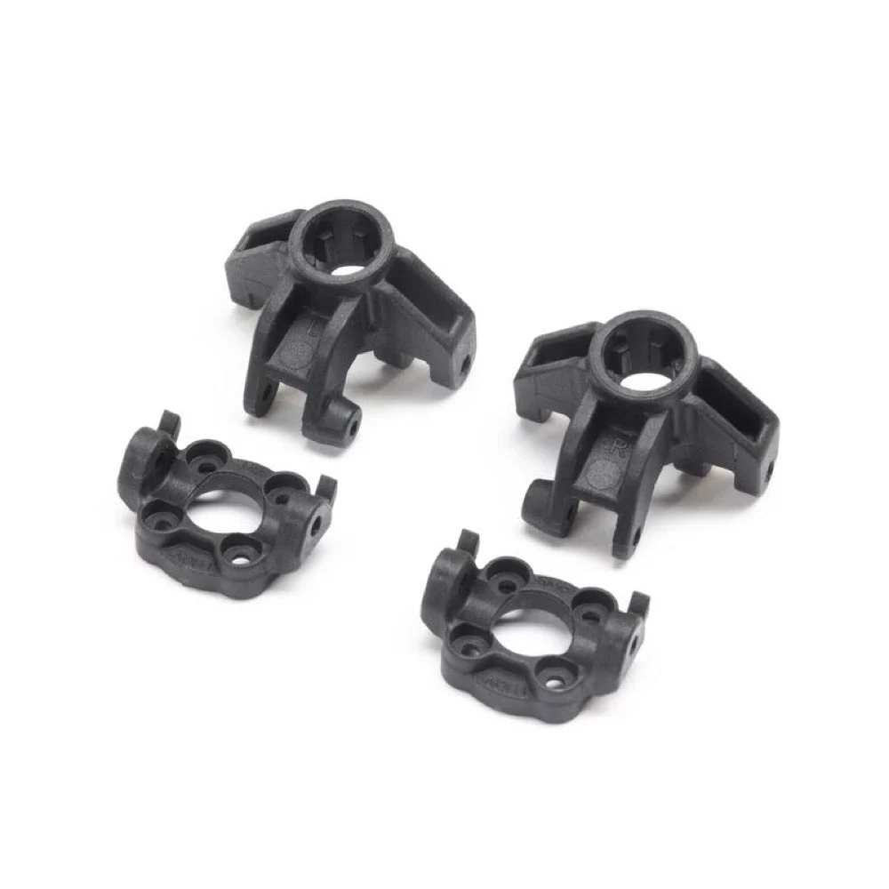 Losi LOS214041 Left/Right Spindle and Spindle Carrier Set Mini LMT