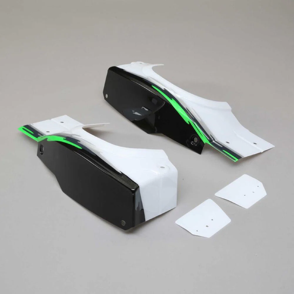 Losi LOS250027 L/R Rear Fender Set Black Super Baja Rey