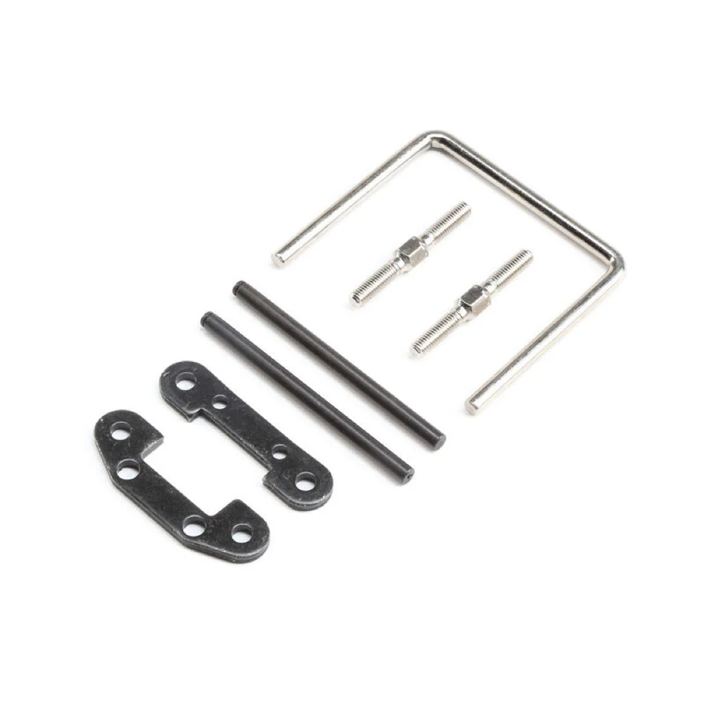 Losi LOS254058 Front Hinge Pin and Brace Set Super Rock Rey