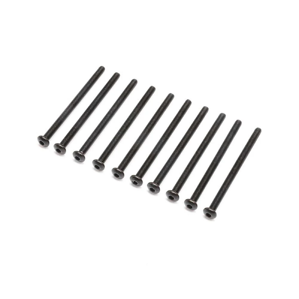 Losi LOS255028 M4x60mm Button Head Screws 10pcs