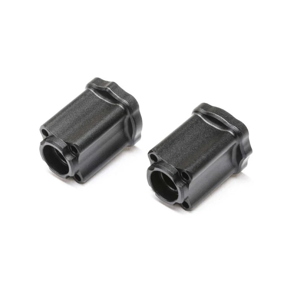 Losi LOS312009 0-Deg Axle Mount Rear Black Aluminium Mini LMT