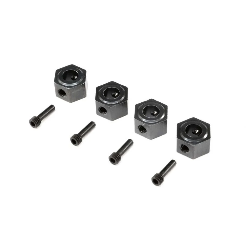 Losi LOS343200 12mm Machined Wheel Hex 4pcs LMT