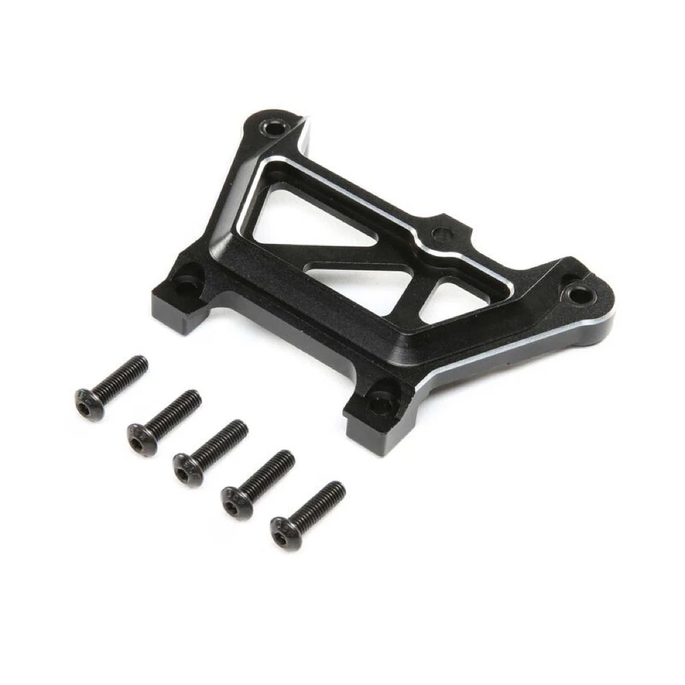 Losi LOS351018 Front Top Plate Aluminum Black DBXL-E 2.0