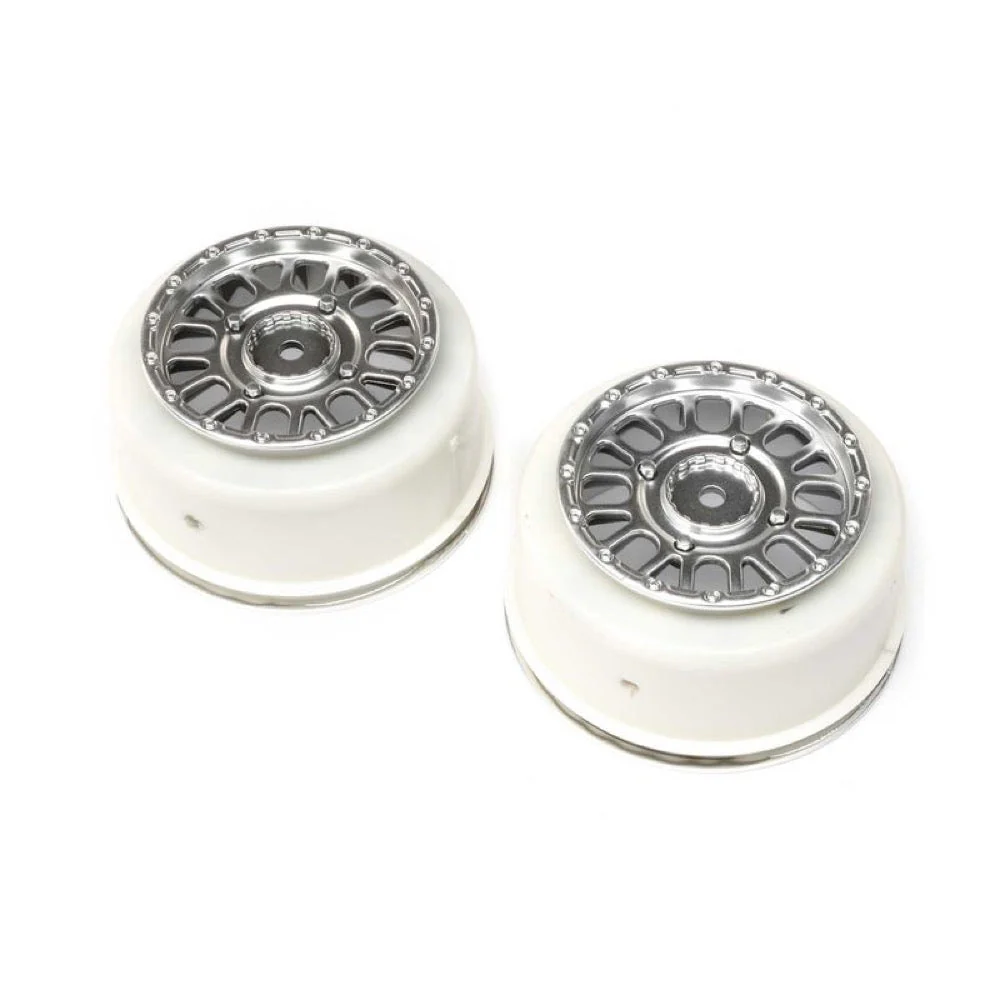 Losi LOS43054 2.2/3.0 Wheels Satin Plated 2pcs RZR Rey