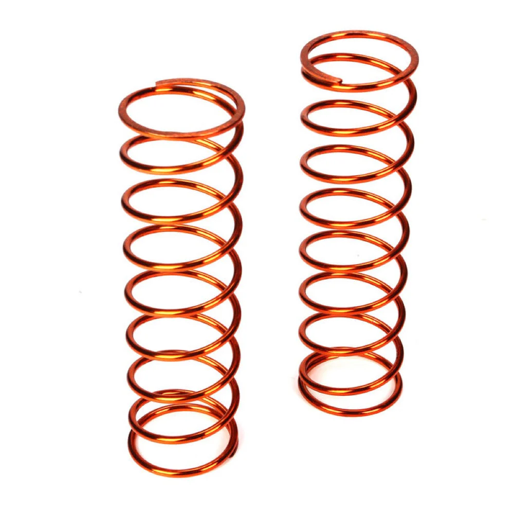Losi LOSB2967 Front Springs 14.2lb. Rate Orange Pair 5IVE-T