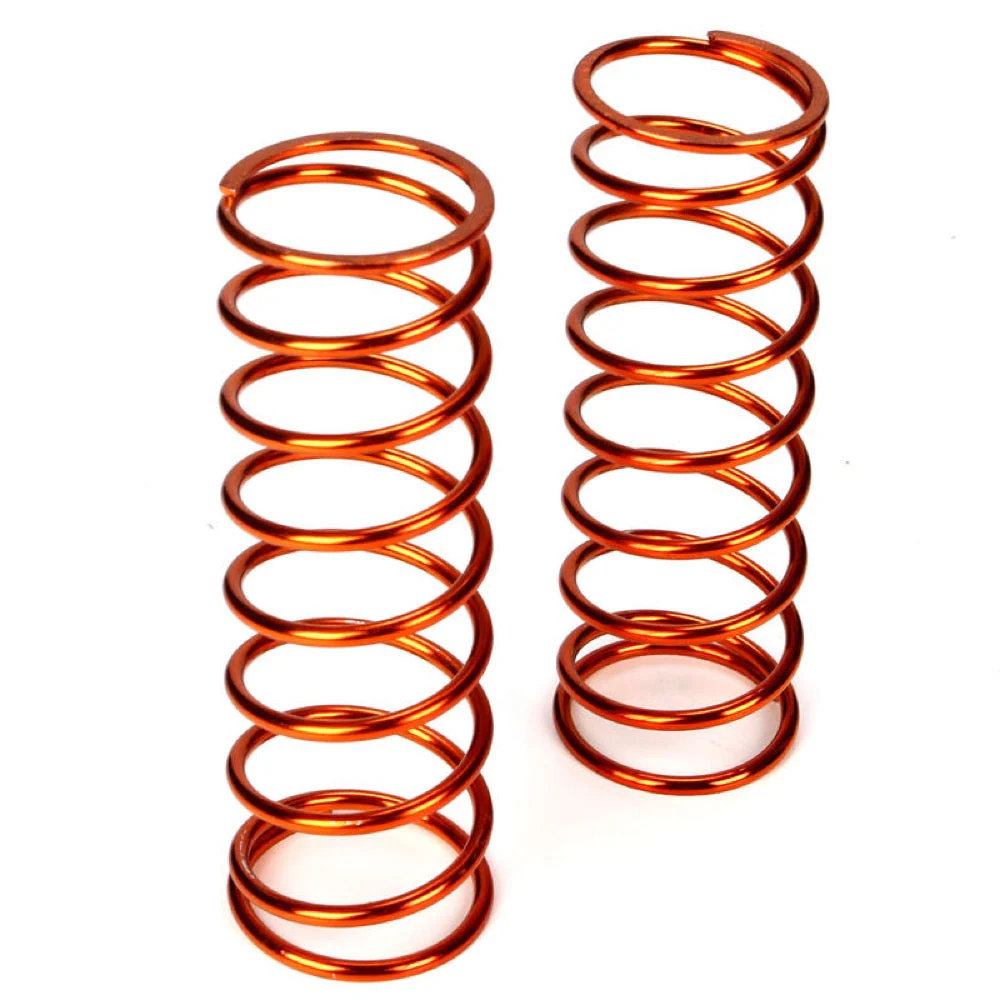 Losi LOSB2973 Rear Springs 10.7lb. Rate Orange Pair 5IVE-T