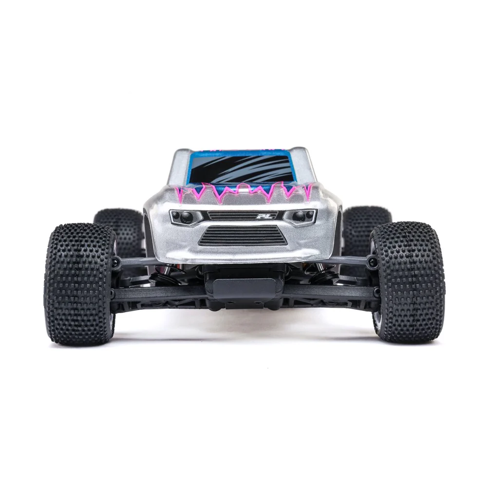 Losi Micro-T 1/28 2WD RC Stadium Truck (Silver) LOS-1392T2 - Image 5