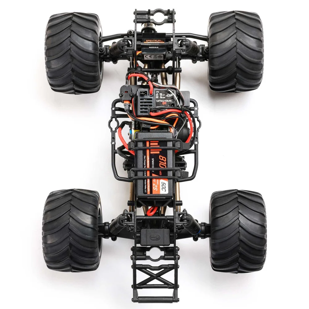 Losi Mini LMT Zombie 1/18 4x4 Monster Jam Truck RTR LOS01026T4 - Image 10