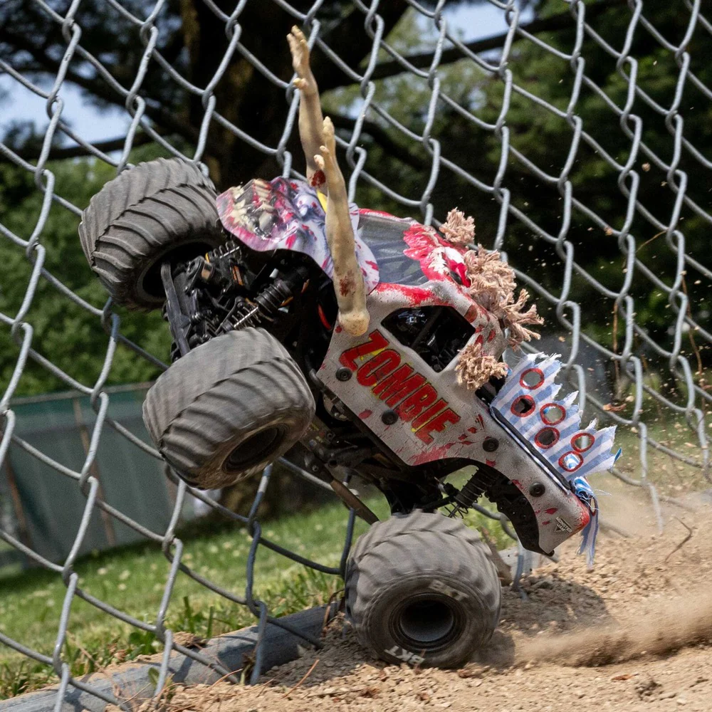 Losi Mini LMT Zombie 1/18 4x4 Monster Jam Truck RTR LOS01026T4 - Image 21