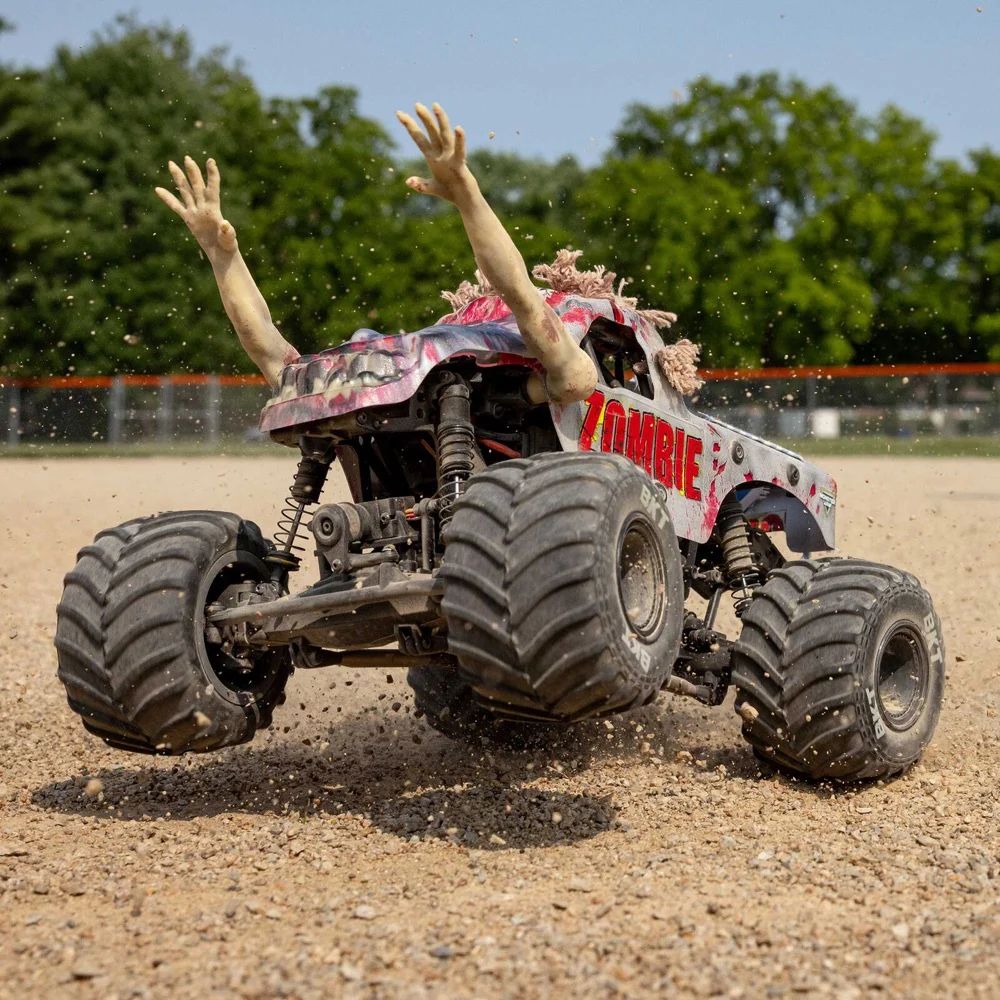 Losi Mini LMT Zombie 1/18 4x4 Monster Jam Truck RTR LOS01026T4 - Image 24