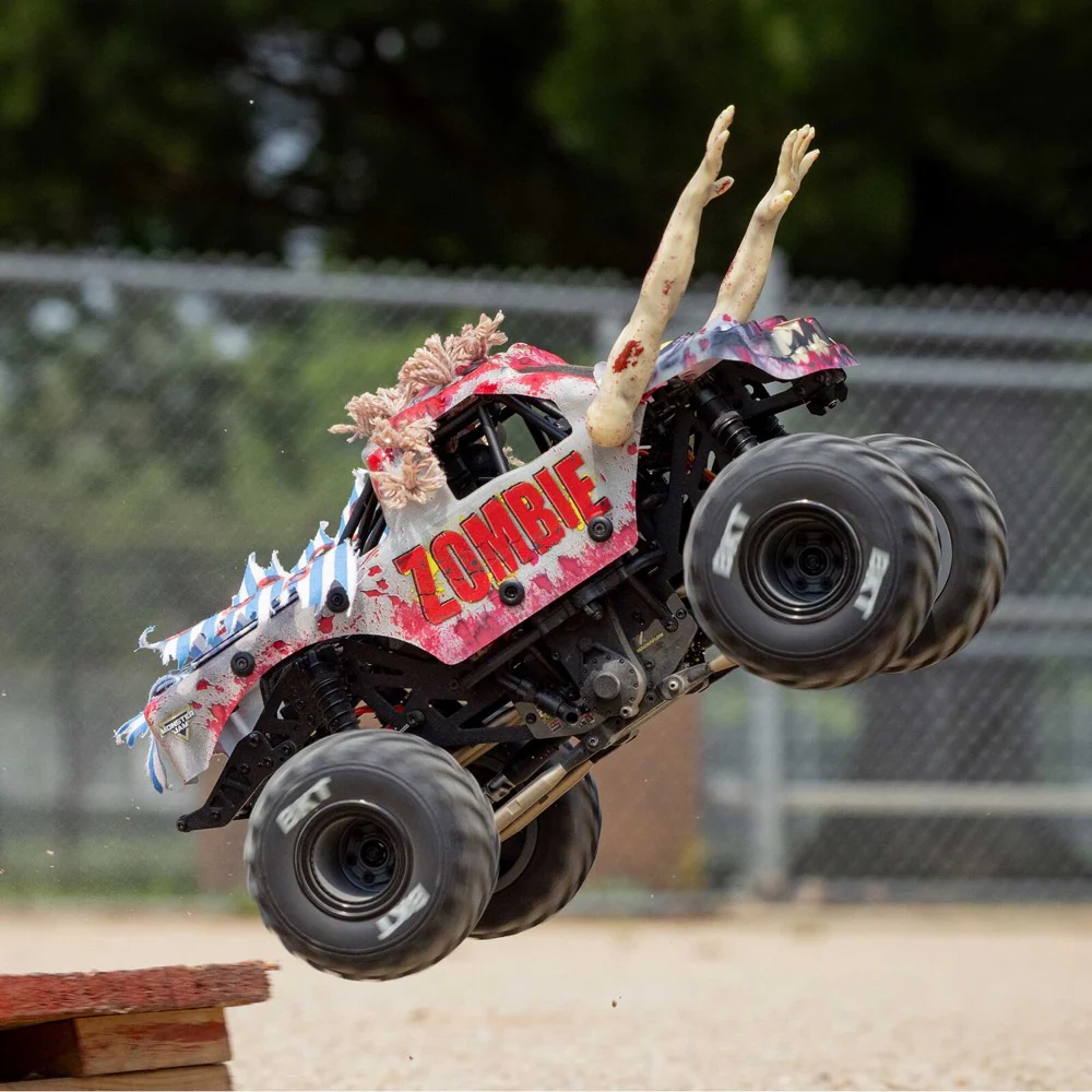 Losi Mini LMT Zombie 1/18 4x4 Monster Jam Truck RTR LOS01026T4 - Image 26