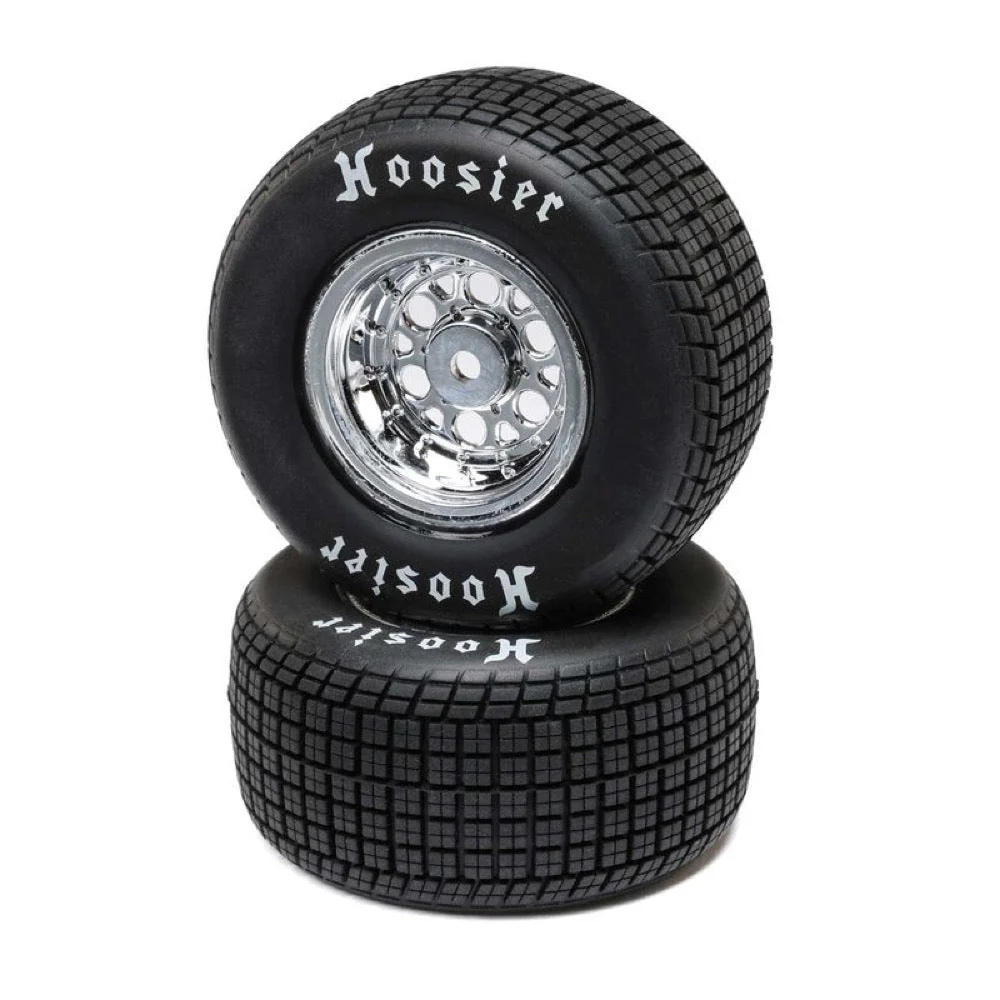 Losi Mounted Rear Tyre Set Hard 22S Sprint Car LOS-2425
