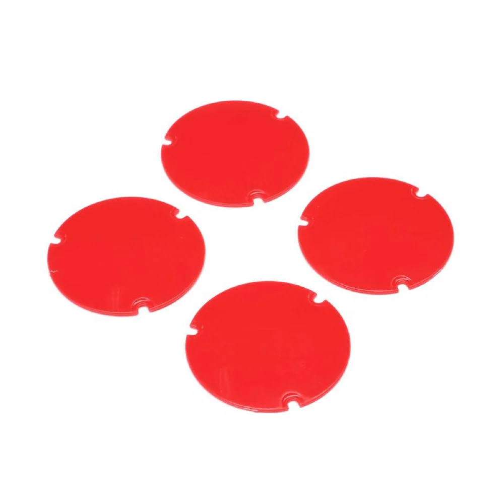 Losi Wheel Cover Set Red 22S Sprint Car LOS-2890