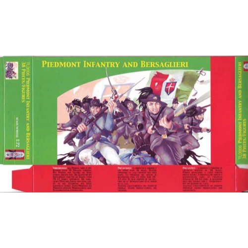 Lucky Toys 7206 1/72 Piedmont Infantry and Bersaglieri