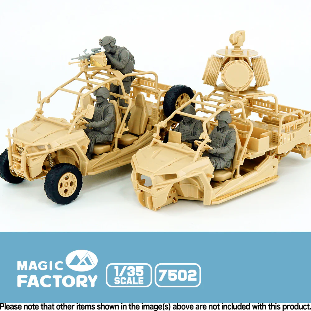 Magic Factory 7502 1/35 USMC MRZR D4 Crew Set