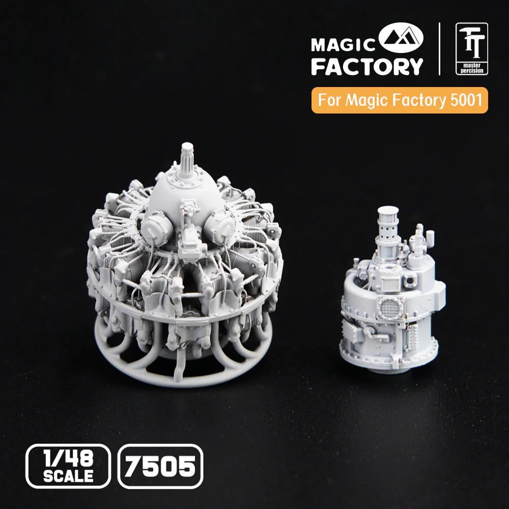 Magic Factory 7505 1/48 P&W R-2800 Engine Separate Display Version - Image 2
