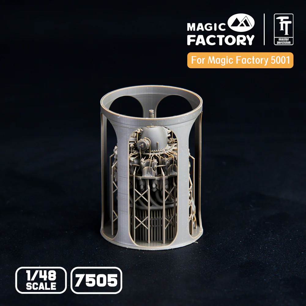 Magic Factory 7505 1/48 P&W R-2800 Engine Separate Display Version - Image 4