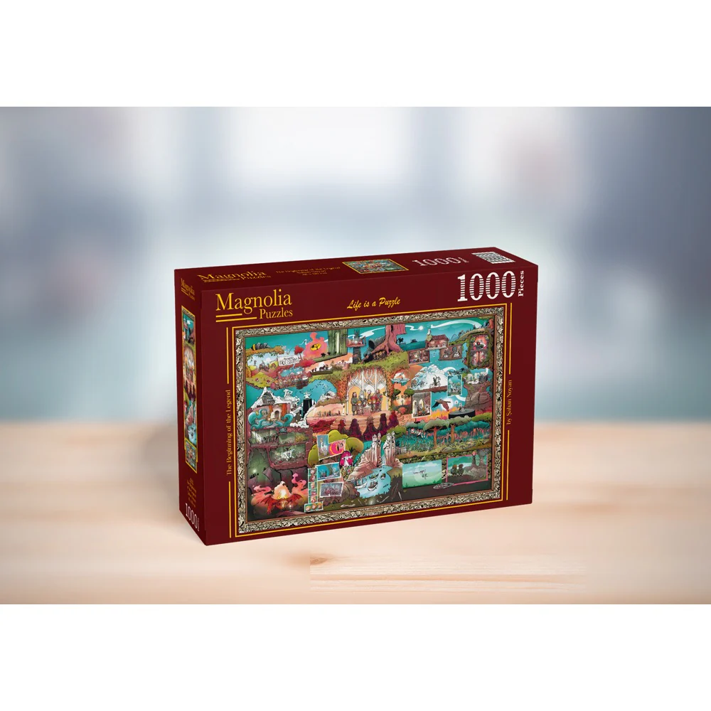 Magnolia 1002 The Beginning of the Legend Sahan Noyan 1000pc Jigsaw Puzzle