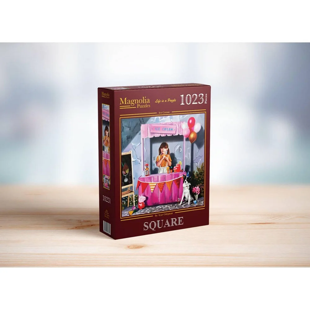 Magnolia 1052 Ice Cream Ayse Gurpinar 1023pc Jigsaw Puzzle