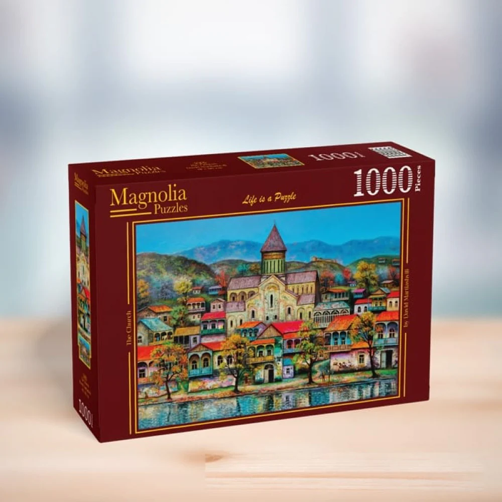 Magnolia 9506 The Church David Martiashvili 1000pc Jigsaw Puzzle
