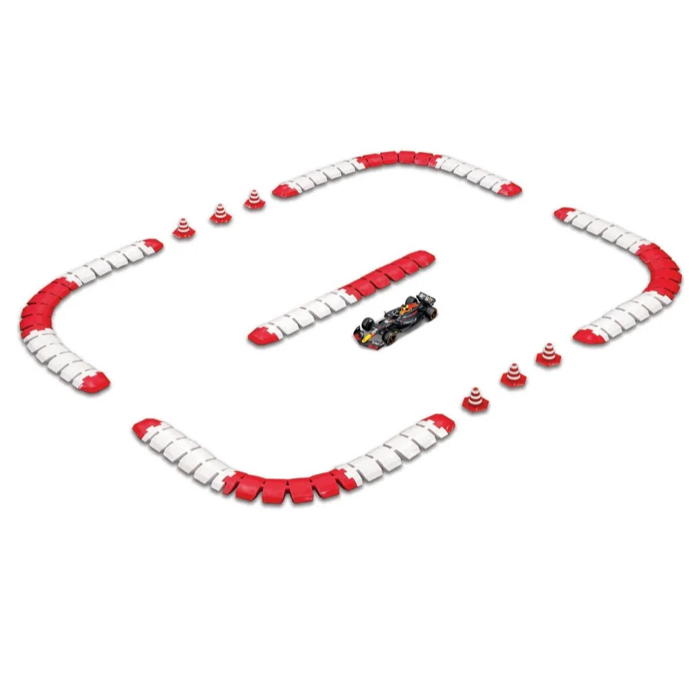 Maisto 82672 1/41 RC F-1 Racing Track 2024 Red Bull RB-20 Verstappen No.1 with Track - Image 3