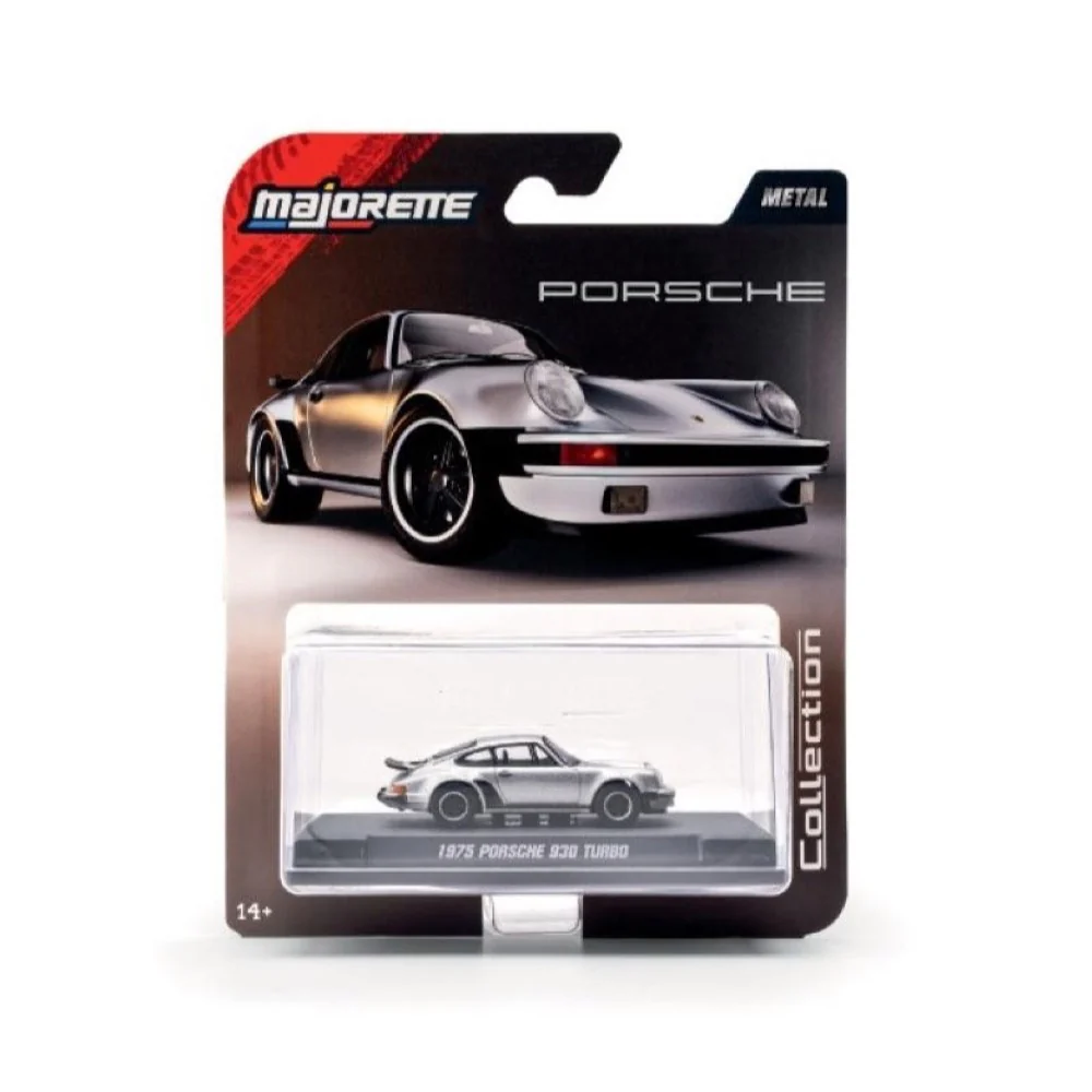 Majorette 78709 1/64 Porsche 930 1975 Turbo Silver