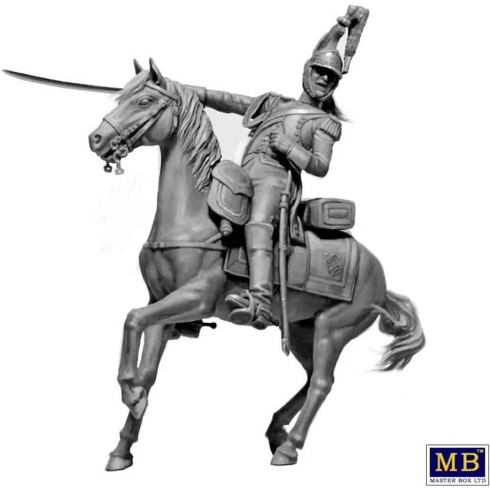 Master box 32023 1/32 32023 Dragoon of the Imperial Guard, Battle of Friedland, June 14, 1807. Officer / Senior Sergeant - Image 2