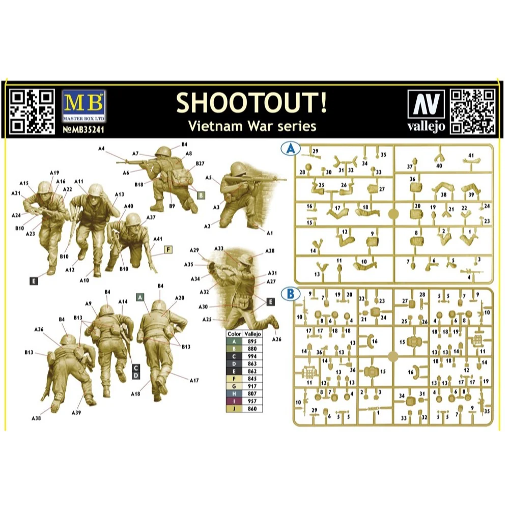 Master Box 35241 1/35 Shootout Vietnam War Series - Image 2