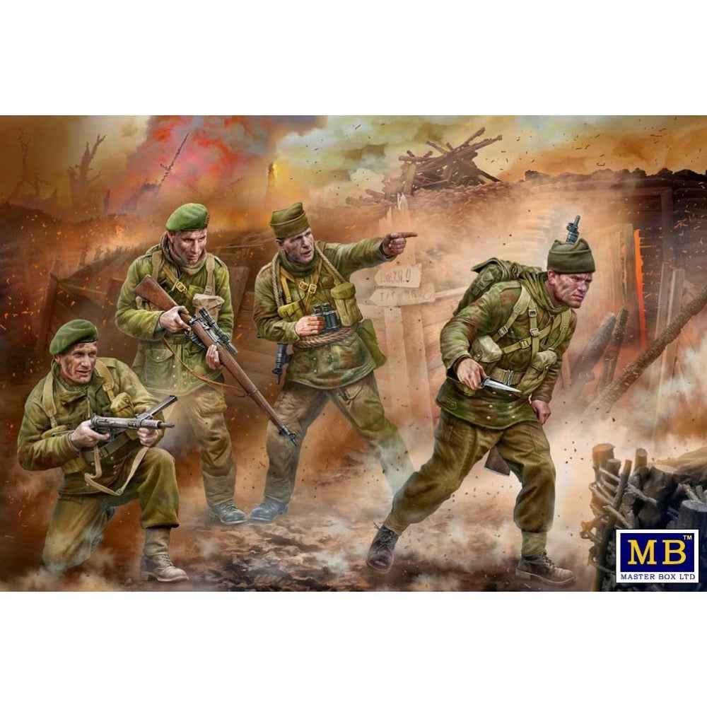 Master Box 35252 1/35 Deadly Raid. British Commandos, Dieppe, 1942 - Image 3