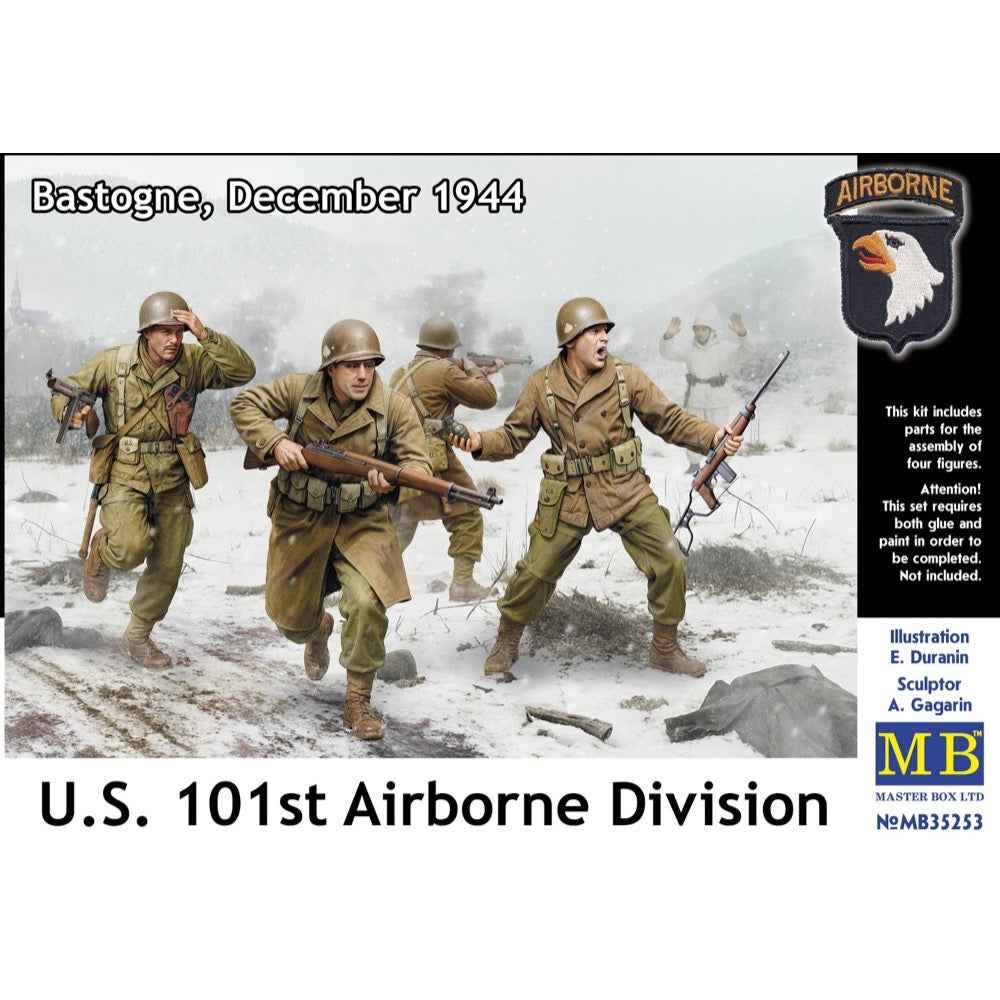 Master Box 35253 1/35 U.S. 101st Airborne Division. Bastogne, December 1944