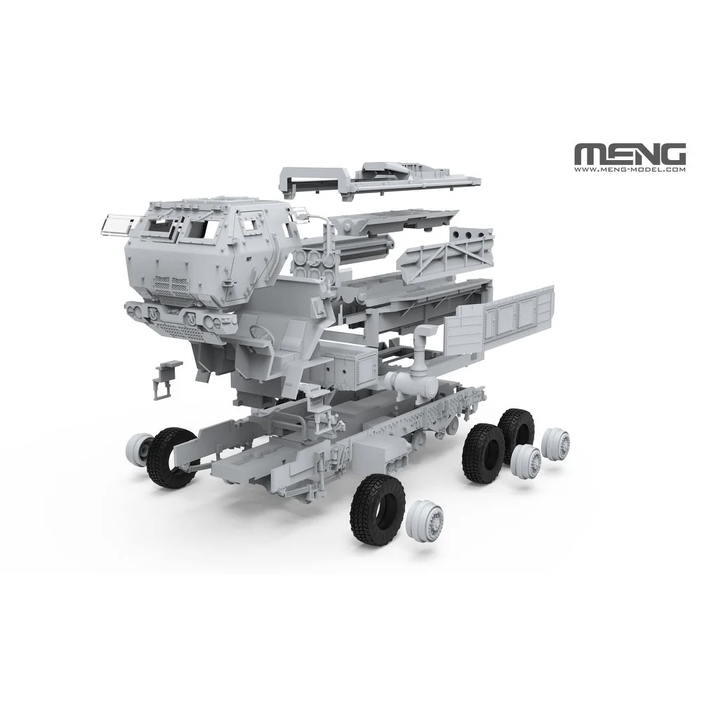 Meng 72-004 1/72 U.S. M142 HIMARS High Mobility Artillery Rocket System - Image 8