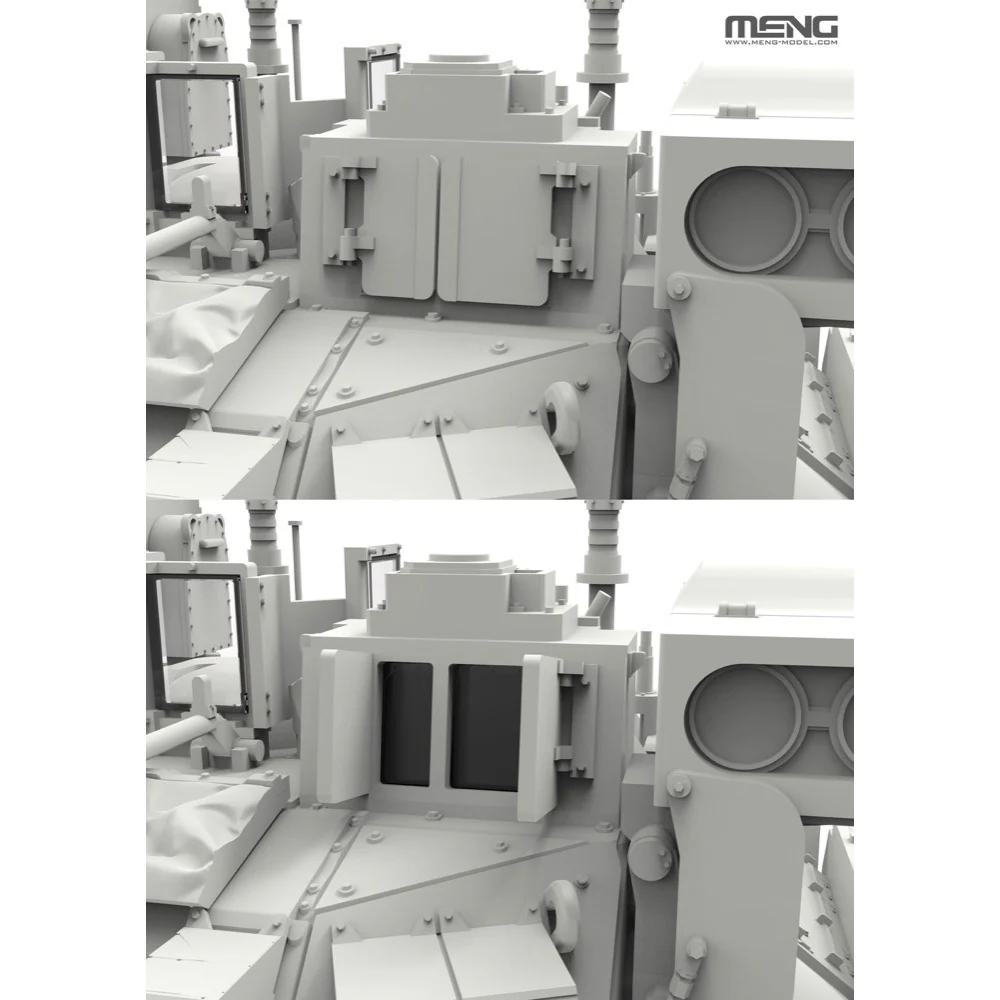 Meng 72-005 1/72 M2A3 Bradley w/ BUSK III - Image 4