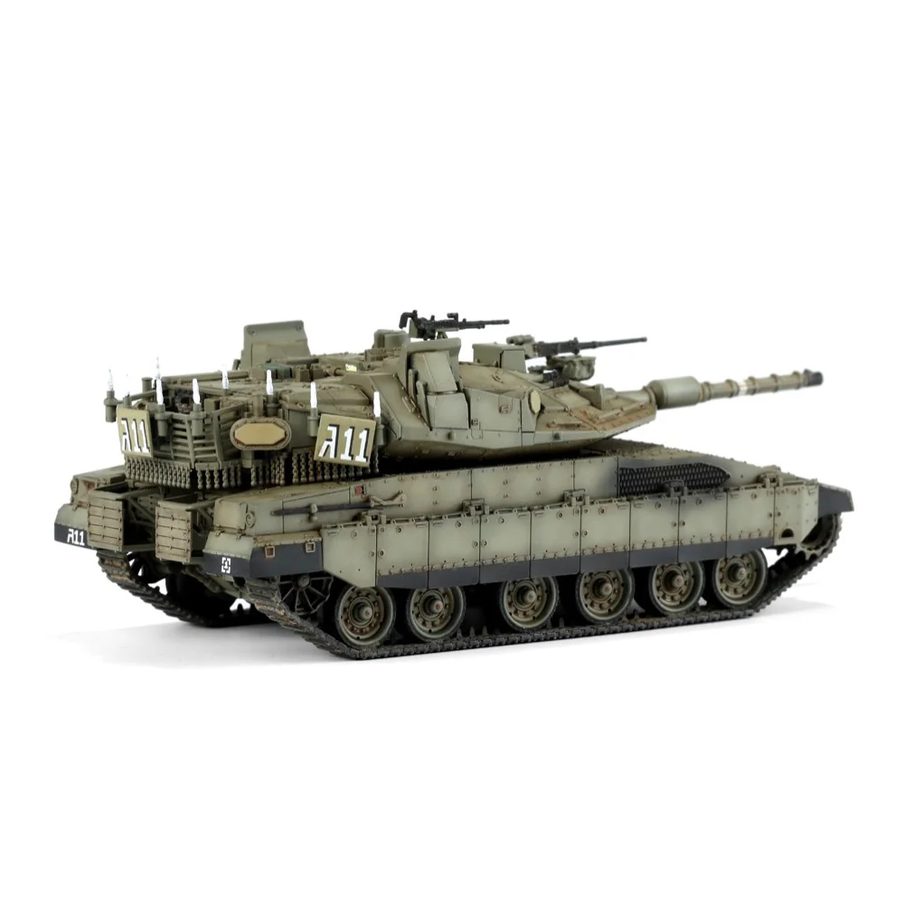 Meng 72-006 1/72 Israeli Main Battle Tank Merkava Mk.4M w/Trophy Active Protection System - Image 3