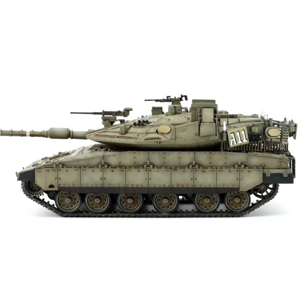 Meng 72-006 1/72 Israeli Main Battle Tank Merkava Mk.4M w/Trophy Active Protection System - Image 7