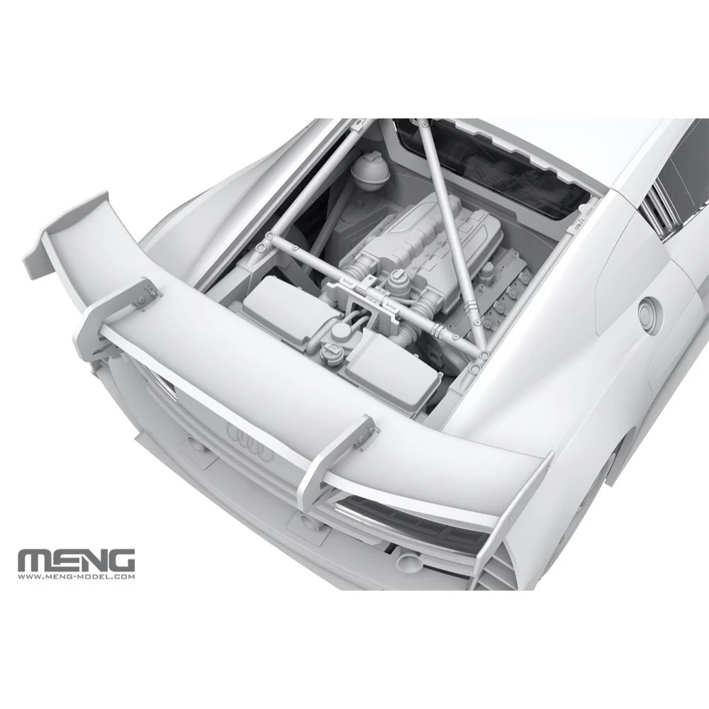 Meng CS-011 1/24 Audi R8 LMS GT3 EVO II B-Quik Absolute Racing - Image 9