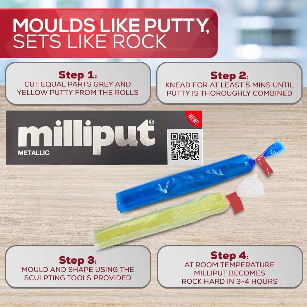 Milliput Metallic Two Part Epoxy Putty - Image 10