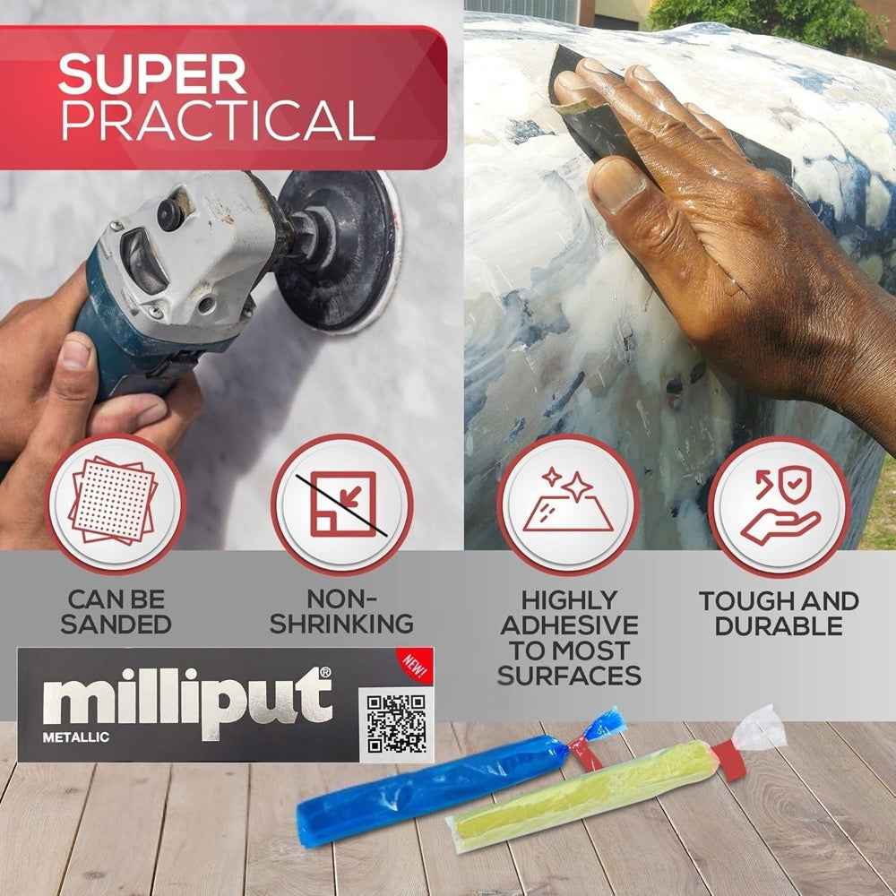 Milliput Metallic Two Part Epoxy Putty - Image 9
