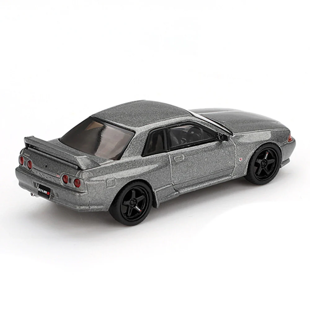 Mini GT 1/64 MGT01024-R Nissan Skyline GT-R NISMO BNR32 CRS Version Dark Metal Gray - Image 3