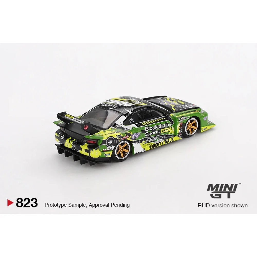Mini GT MGT00823-R 1/64 Nissan LB-Super Silhouette S15 SILVIA #555 V2  2024 Formula Drift Japan - Image 4