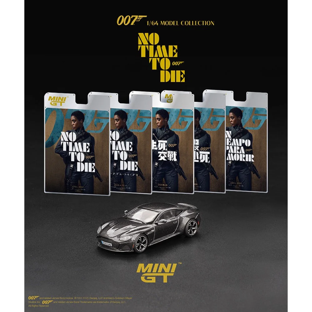 Mini GT MGT00904-007E 1/64 Aston Martin DBS No Time To Die - Image 5
