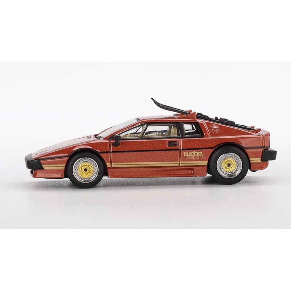 Mini GT MGT00912-007E Lotus Esprit Turbo Copper Fire Metallic For Your Eyes Only - Image 2