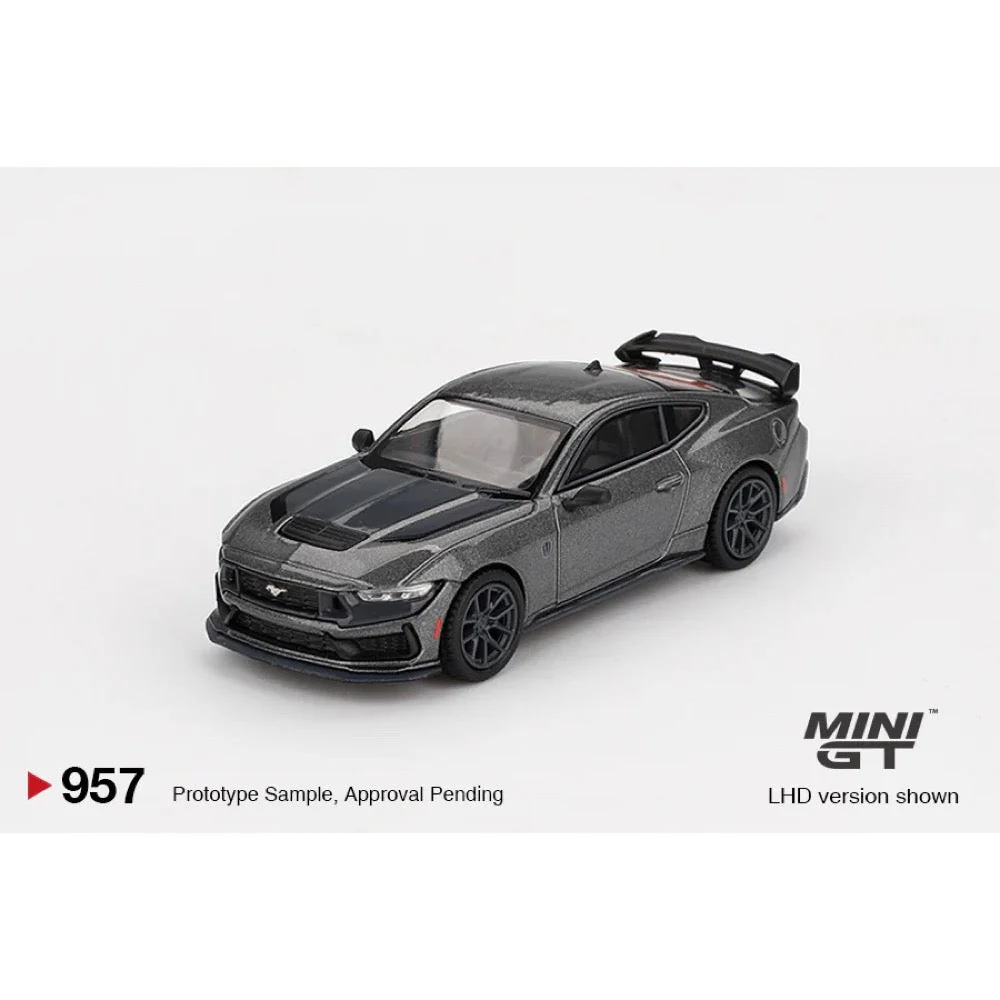Mini GT MGT00957-R 1/64 Ford Mustang Dark Horse 2024 Carbonized Gray