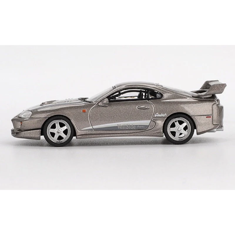 Mini GT 1/64 MGT00978-R Toyota Supra VeilSide Combat V-II Combat Grey - Image 3